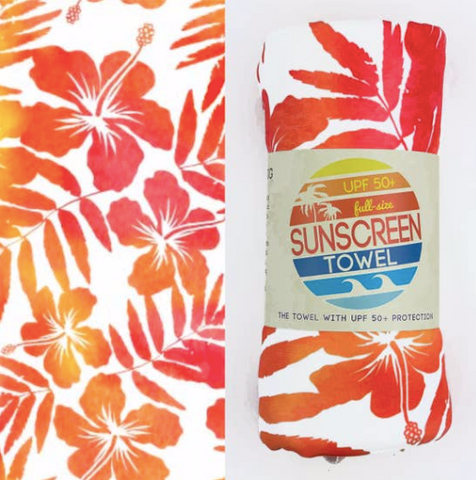 UPF 50+ Suncreen Towel - Tropical Breeze