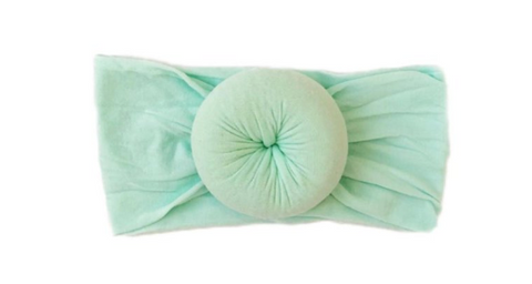Mint Knot Headband