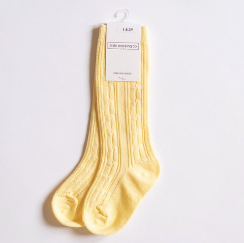 Lemonade Knee High Socks