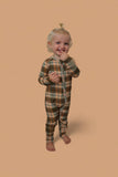 HARVEST TARTAN DREAM ROMPER