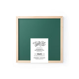 15x15 Green Magnetic Chalkboard