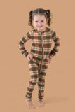 HARVEST TARTAN DREAM ROMPER