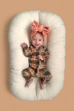 HARVEST TARTAN DREAM ROMPER