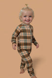 HARVEST TARTAN DREAM ROMPER