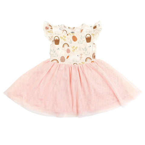 Hop To It Easter Tulle Twirl Dress