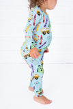 Albert Long Sleeve Two Piece Pajama Set- Final Sale