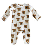 Baby Bear Zip Footie