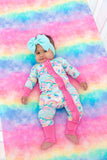 Priscilla Ruffle Convertible Romper