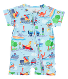 Ziggy Zip Shortie Romper