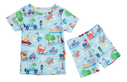 Ziggy Two Piece Shorts Pajama Set