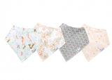 Copper Pearl Single Bandana Bib- Coral (new style)