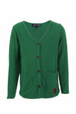 Beau Hudson Signature Cardigan- Grass Green