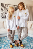 Leopard Lounge Pant- Adult