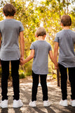 Beau Hudson Raw Edge Smoke Tee- FINAL SALE