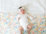 Copper Pearl Knit Swaddle Blanket- Nautical