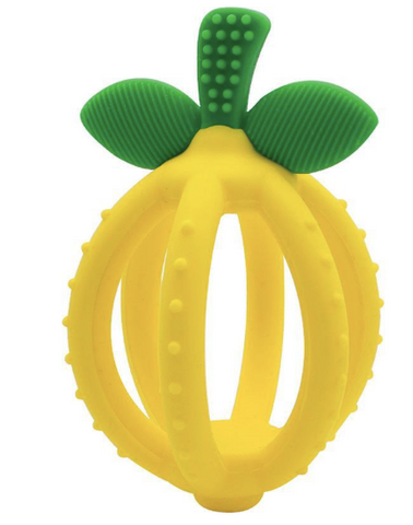 Itzy Ritzy Bitzy Biter Teething Ball- Lemon