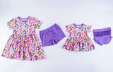 Abby Birdie Peplum Set- Final Sale
