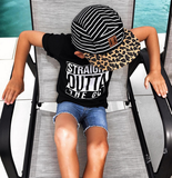 Beau Hudson Stripes and Leopard Cap