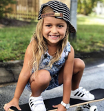 Beau Hudson Stripes and Leopard Cap