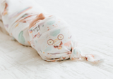 Newborn Top Knot Hat- Enchanted