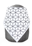 Copper Pearl Single Bandana Bib- Wild