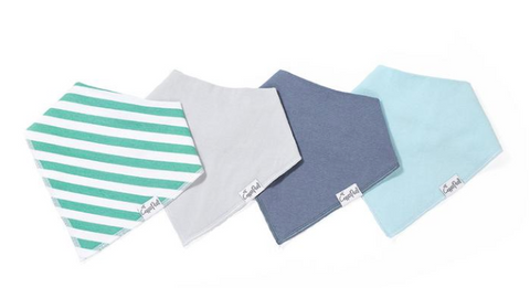 Copper Pearl Single Bandana Bib- Oxford