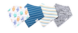 Copper Pearl Single Bandana Bib - Max