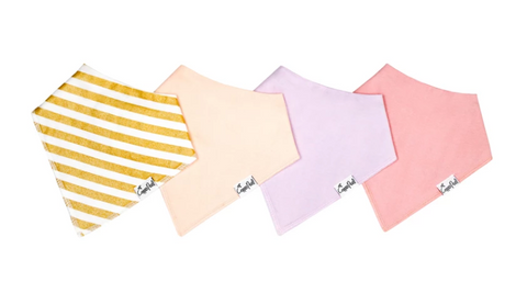 Copper Pearl Single Bandana Bib- Sweetheart