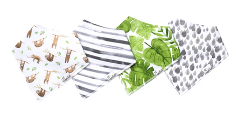 Copper Pearl Single Bandana Bib- Noah