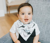 Copper Pearl Single Bandana Bib- Kai