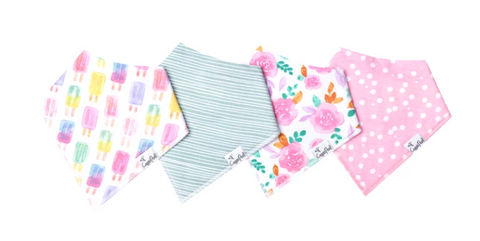 Copper Pearl Single Bandana Bib- Summer