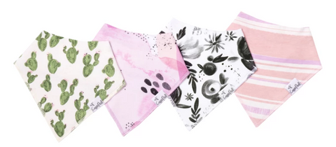 Copper Pearl Single Bandana Bib- Sage