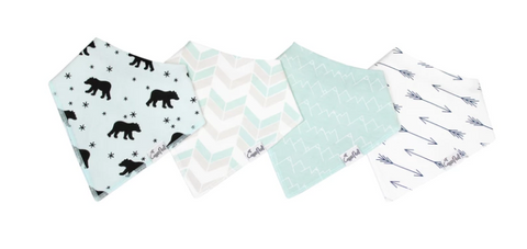 Copper Pearl Single Bandana Bib- Archer