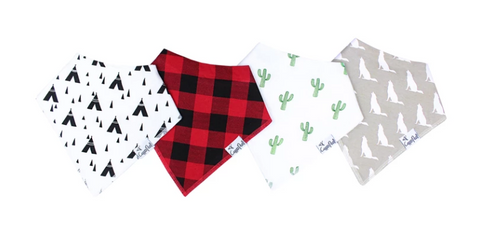 Copper Pearl Single Bandana Bib- Phoenix