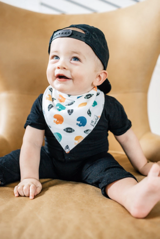 Copper Pearl Single Bandana Bib- Quarterback