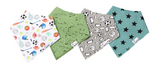 Copper Pearl Single Bandana Bib- Varsity