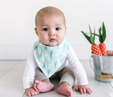 Copper Pearl Single Bandana Bib- Holiday