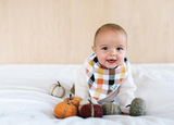 Copper Pearl Single Bandana Bib- Holiday