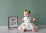 Copper Pearl Single Bandana Bib- Holiday