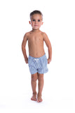 Beau Hudson Kid's Coastal Pinstripe Swim Shorts- FINAL SALE
