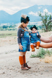 Pumpkin Spice Knee High Socks